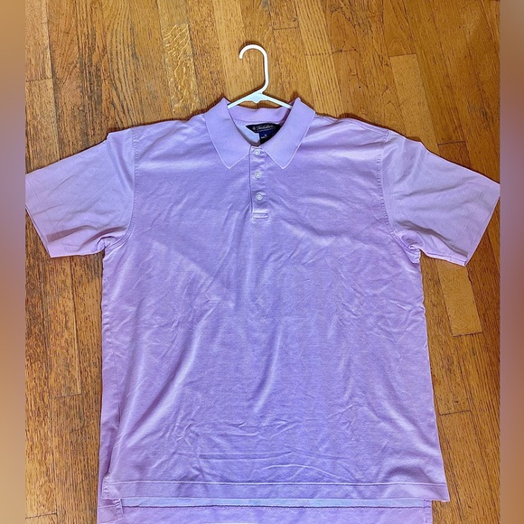 Men’s Brooks Brothers Authentic Lilac Polo-Shirt, XL, 100% Cotton, Super Soft - Picture 13 of 17